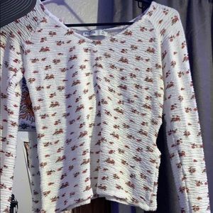 Crop top long sleeve